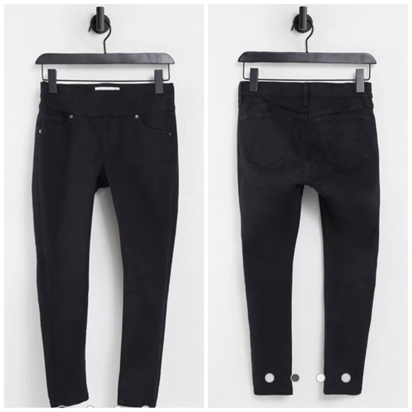 NEW Topshop Jamie Moto Maternity Jegging Jeans 16 - Picture 4 of 6